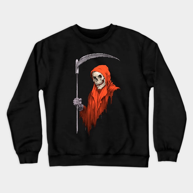 Red Death Crewneck Sweatshirt by Paul_Abrams